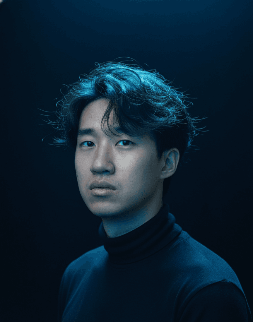 Professional portrait - front view